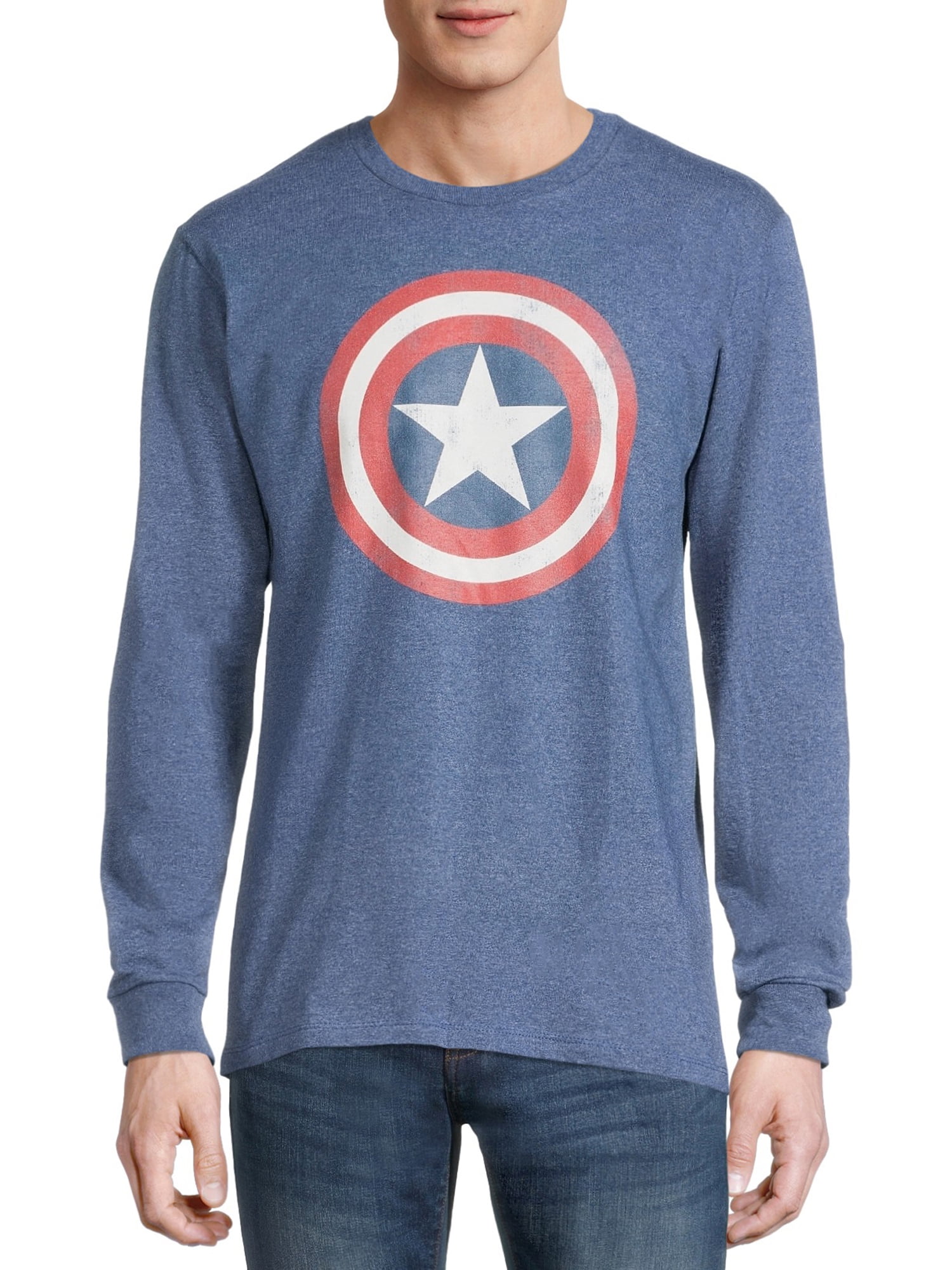 Captain america full top sleeve t shirt online