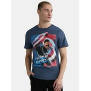 Marvel Captain America Men's & Big Men's Graphic Tee with Short Sleeves, Sizes S-3XL