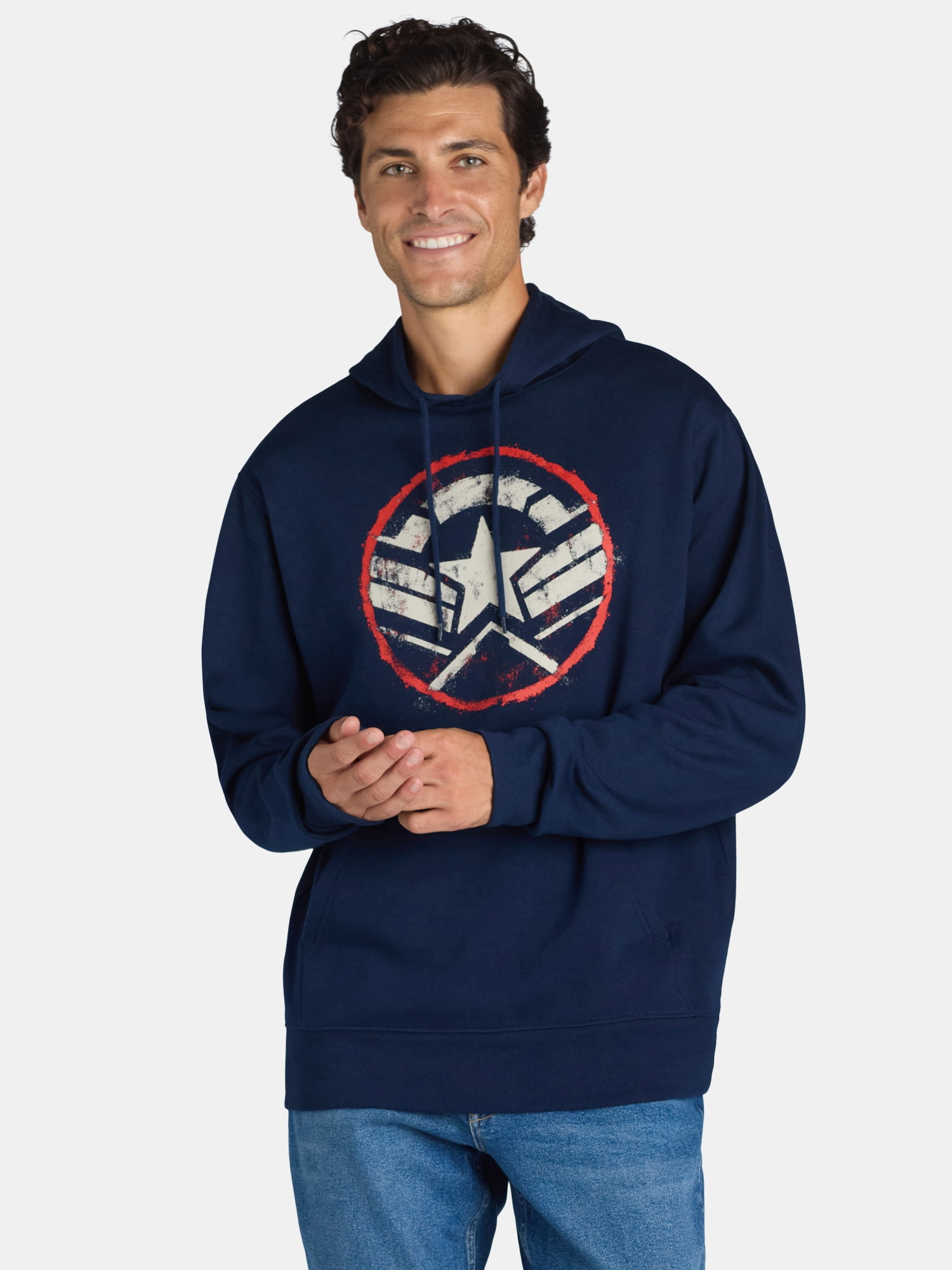 Plus Size Captain America Muscle Men's Costume | Marvel Costumes