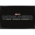thumbnail image 1 of Marvel Captain America: New World Order - Logo Wall Poster, 14.725" x 22.375" Framed, 1 of 6