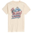 thumbnail image 1 of Marvel - Captain America Pastel Super Hero - Men's Short Sleeve Graphic T-Shirt, 1 of 4
