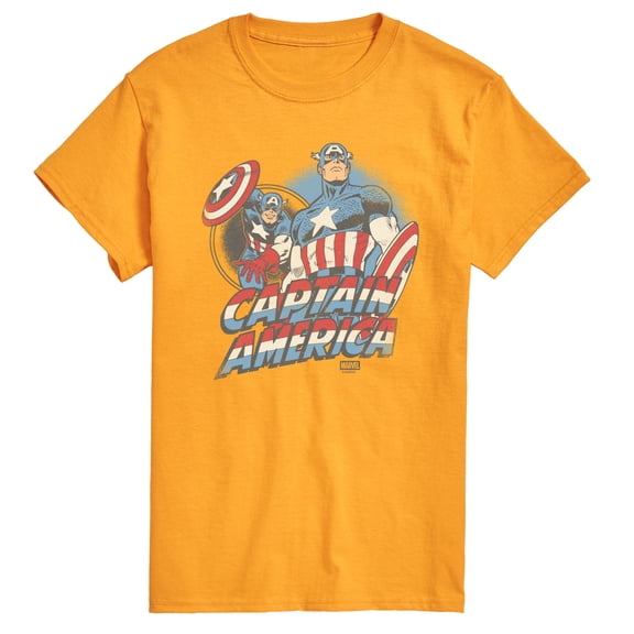 Marvel - Captain America Pastel Super Hero - Men's Short Sleeve Graphic T-Shirt