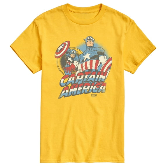 Marvel - Captain America Pastel Super Hero - Men's Short Sleeve Graphic T-Shirt