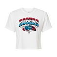 thumbnail image 1 of Marvel Captain America - Rogers - Juniors Cropped Graphic T-Shirt, 1 of 5
