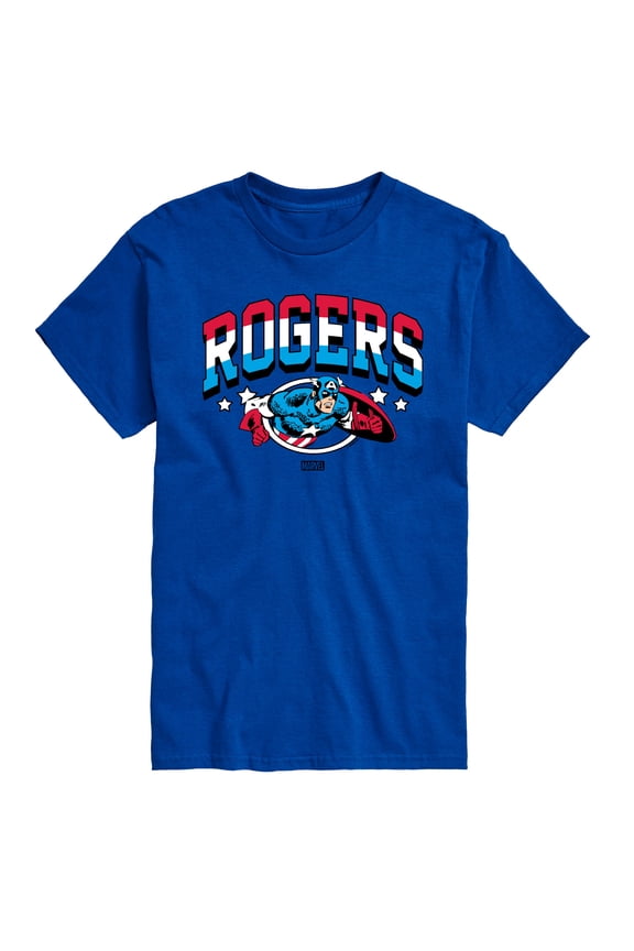 Captain America - Rogers - Men's Short Sleeve Graphic Tee