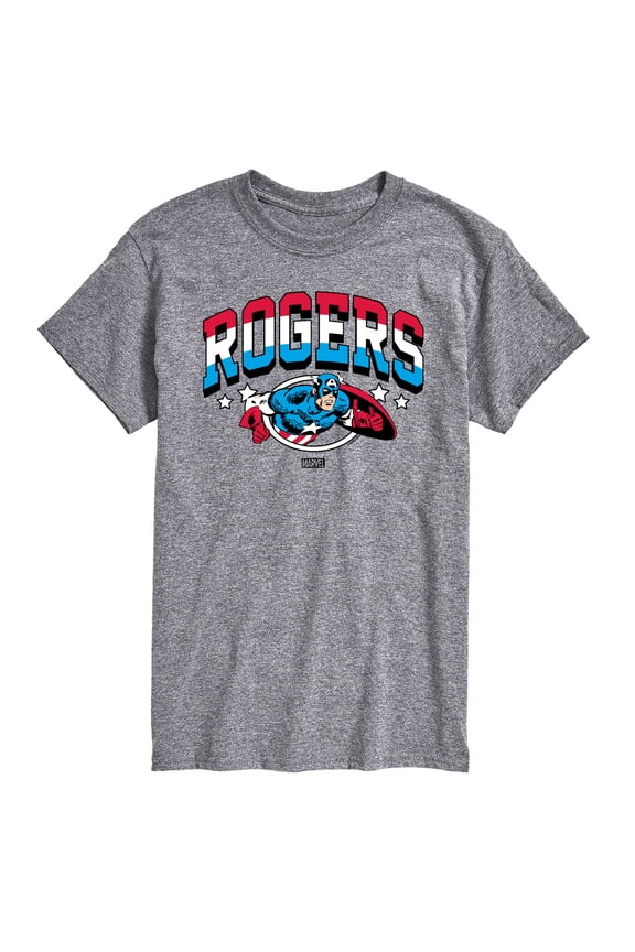 Captain America - Rogers - Men's Short Sleeve Graphic Tee