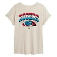 thumbnail image 1 of Marvel Captain America - Rogers - Women's Oversized Graphic T-Shirt, 1 of 4