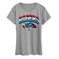 thumbnail image 1 of Marvel Captain America - Rogers - Women's Short Sleeve Graphic T-Shirt, 1 of 5