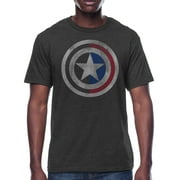 Marvel Captain America Shield Men's & Big Men's Graphic Tee, Sizes S-3XL