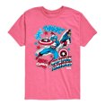 thumbnail image 1 of Marvel Captain America - Stickers - Toddler and Youth Short Sleeve Graphic T-shirt, 1 of 4