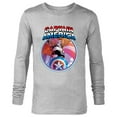 thumbnail image 1 of Marvel Captain America Symbol of Truth Sam Wilson - Long Sleeve T-Shirt for Men - Customized-Athletic Heather, 1 of 5