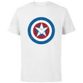 thumbnail image 1 of Marvel Captain America Symbol of Truth Sam Wilson Shield - Short Sleeve Cotton T-Shirt for Adults - Customized-White, 1 of 5