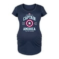 thumbnail image 1 of Marvel Captain America - The First Avenger - Maternity Scoop Neck Graphic T-Shirt, 1 of 5