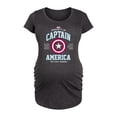 thumbnail image 1 of Marvel Captain America - The First Avenger - Maternity Scoop Neck Graphic T-Shirt, 1 of 5