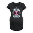 thumbnail image 1 of Marvel Captain America - The First Avenger - Maternity Scoop Neck Graphic T-Shirt, 1 of 5