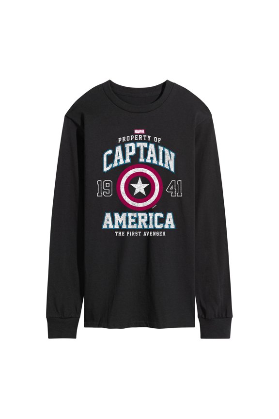 Captain America - The First Avenger - Men's Long Sleeve Graphic Tee