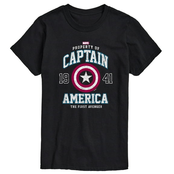 Marvel Captain America - The First Avenger - Men's Short Sleeve Graphic Tee