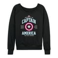 thumbnail image 1 of Marvel Captain America - The First Avenger - Women's French Terry Pullover Sweatshirt, 1 of 5