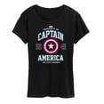 thumbnail image 1 of Marvel Captain America - The First Avenger - Women's Short Sleeve Graphic T-Shirt, 1 of 5