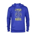 thumbnail image 1 of Marvel Captain Marvel 90s Logo - Pullover Hoodie for Adults - Customized-Royal Heather, 1 of 5