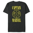 thumbnail image 1 of Marvel Captain Marvel 90s Logo - Short Sleeve Blended T-Shirt for Adults - Customized-Dark Heather, 1 of 5