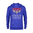 thumbnail image 1 of Marvel Captain Marvel Carol Danvers Holiday Sweater - Pullover Hoodie for Adults - Customized-Navy, 1 of 5