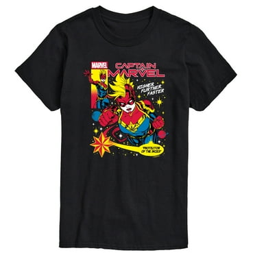 Marvel - Captain Marvel Comic - Men's Short Sleeve Graphic T-Shirt