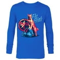 thumbnail image 1 of Marvel Captain Marvel Fly High Goose Cat - Long Sleeve T-Shirt for Men - Customized-Royal, 1 of 5