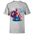 thumbnail image 1 of Marvel Captain Marvel Fly High Goose Cat - Short Sleeve T-Shirt for Kids - Customized-Athletic Heather, 1 of 5