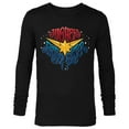 thumbnail image 1 of Marvel Captain Marvel Higher Further Faster Star - Long Sleeve T-Shirt for Men - Customized-Black, 1 of 5