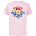 thumbnail image 1 of Marvel Captain Marvel Higher Further Faster Star - Short Sleeve Cotton T-Shirt for Adults - Customized-Soft Pink, 1 of 5