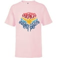 thumbnail image 1 of Marvel Captain Marvel Higher Further Faster Star - Short Sleeve T-Shirt for Kids - Customized-Soft Pink, 1 of 5