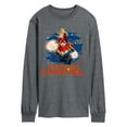 thumbnail image 1 of Marvel - Captain Marvel Logo - Men's Long Sleeve Graphic T-Shirt, 1 of 4