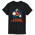 thumbnail image 1 of Marvel - Captain Marvel Logo - Men's Short Sleeve Graphic T-Shirt, 1 of 4