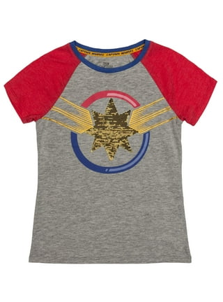 Toddler captain marvel best sale shirt