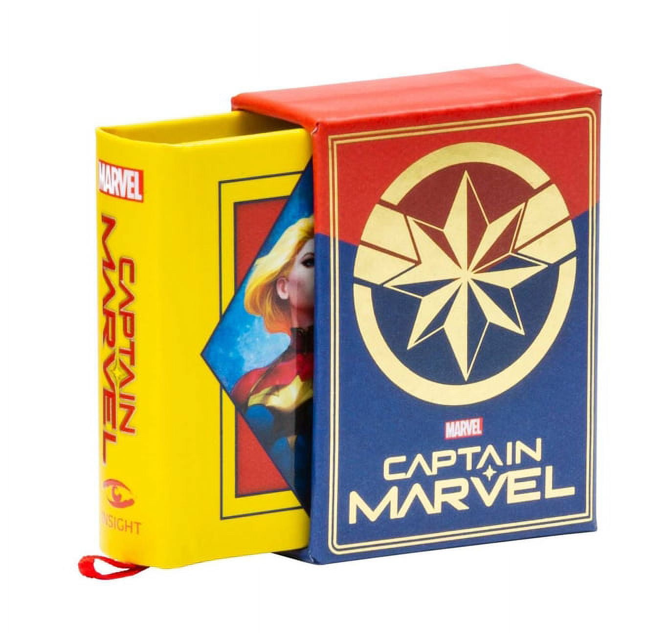 Marvel: Captain Marvel: The Tiny Book of Earth's Mightiest Hero : (Art of Captain Marvel, Carol Danvers, Official Marvel Gift) (Hardcover)