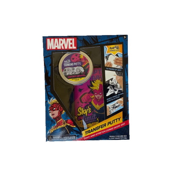 Marvel Captain Marvel Transfer Putty