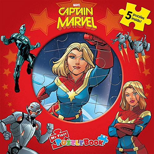 Pre-Owned Marvel Captain Marvel My First Puzzle Book Paperback