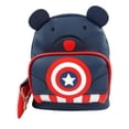 thumbnail image 1 of Marvel Captin America Bear Blue Women's PU Mini Backpack, 1 of 6
