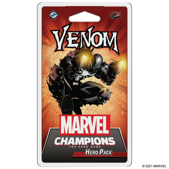 Marvel Champions Card Game: Venom Hero Pack Expansion for Ages 14 and up, from Asmodee