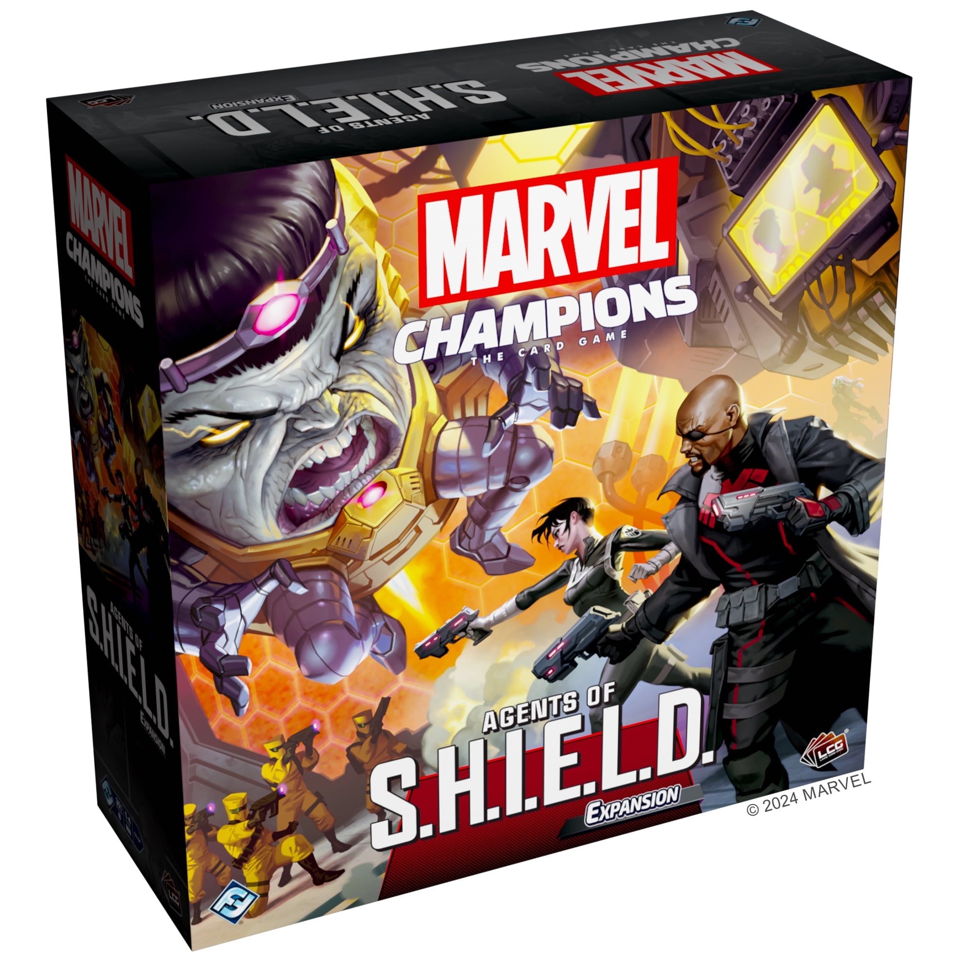 Marvel Champions: The Card Game - Agents of S.H.I.E.L.D Expansion for 12+, from Asmodee