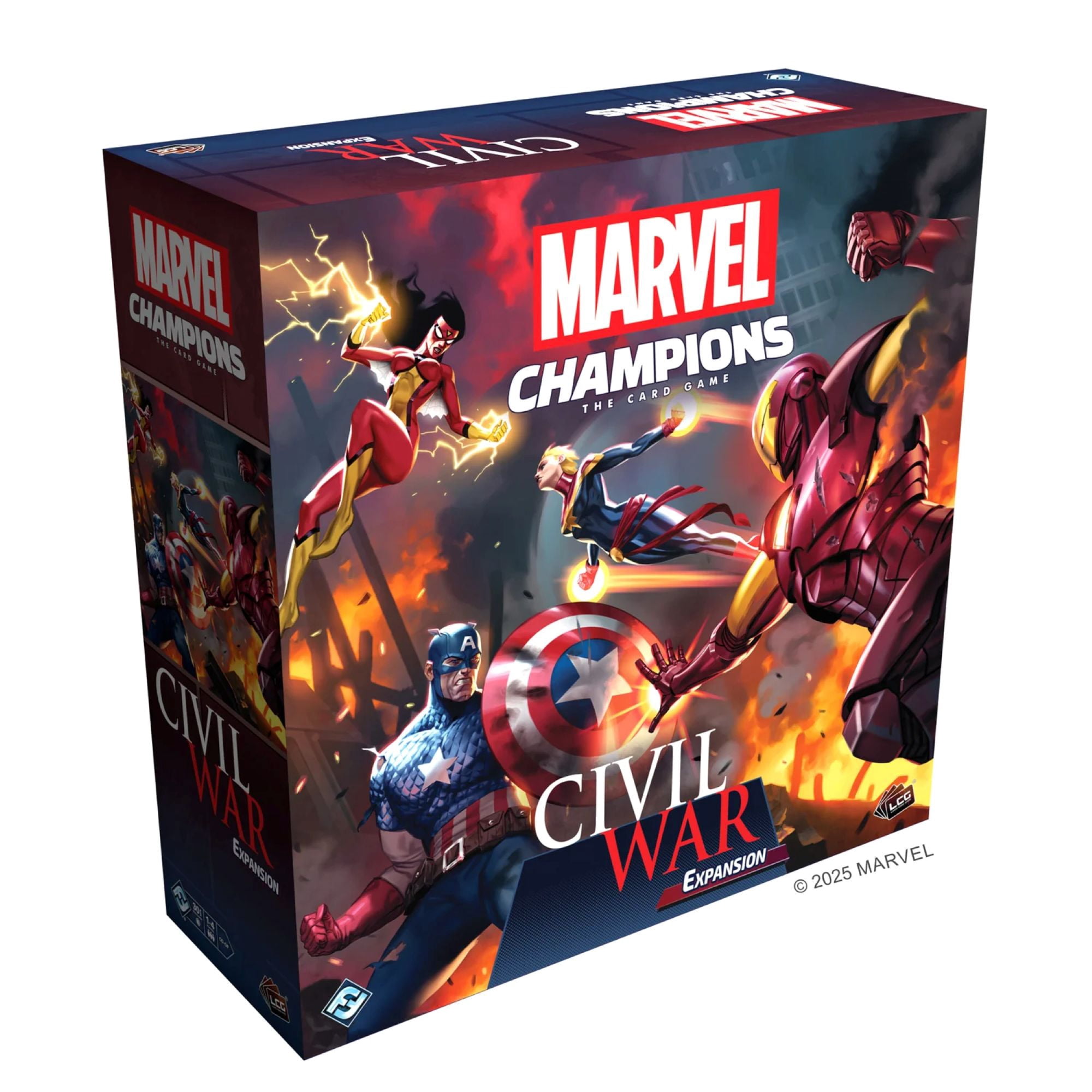 Marvel Champions: The Card Game - Civil War Expansion for Ages 12+, from Asmodee