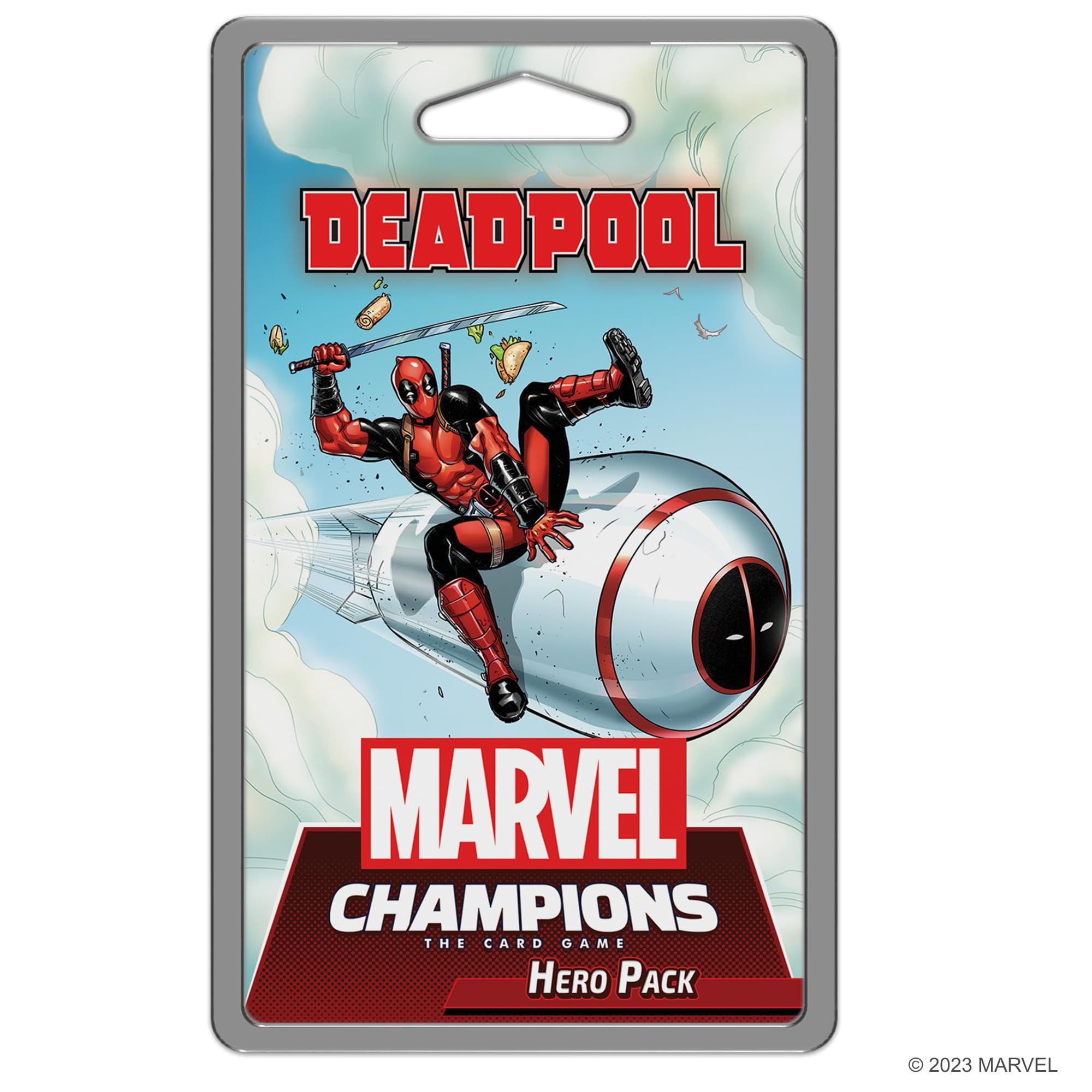 Marvel Champions The Card Game Deadpool EXPANDED HERO PACK - Superhero Strategy Game, Cooperative Game for Kids and Adults, Ages 14+, 1-4 Players, 45-90 Minute Playtime, Made by Fantasy Flight Games Marvel Champions The Card Game Deadpool EXPANDED HERO PACK - Superhero Strategy Game, Cooperative Game for Kids and Adults, Ages 14+, 1-4 Players, 45-90 Minute Playtime, Made by Fantasy Flight Games