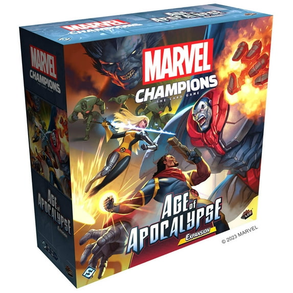 Marvel Champions: the Card Game - Age of Apocalypse Expansion for Ages 12 and up, from Asmodee