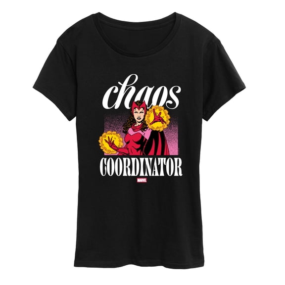 Marvel - Chaos Coordinator Scarlet Witch - Women's Short Sleeve Graphic T-Shirt