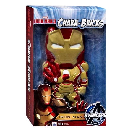 Marvel Chara-Bricks Iron Man Vinyl Figure