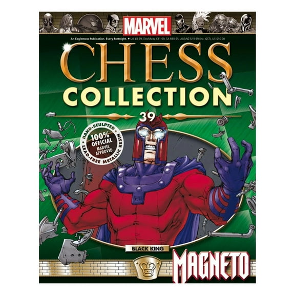 Marvel Chess Collection #39 Magneto (King) | Magazine Only