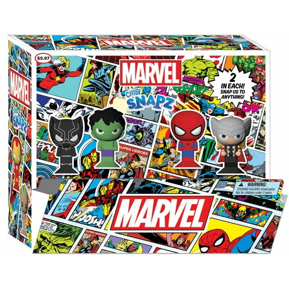 Marvel Chibi Snapz 2pk Capsule