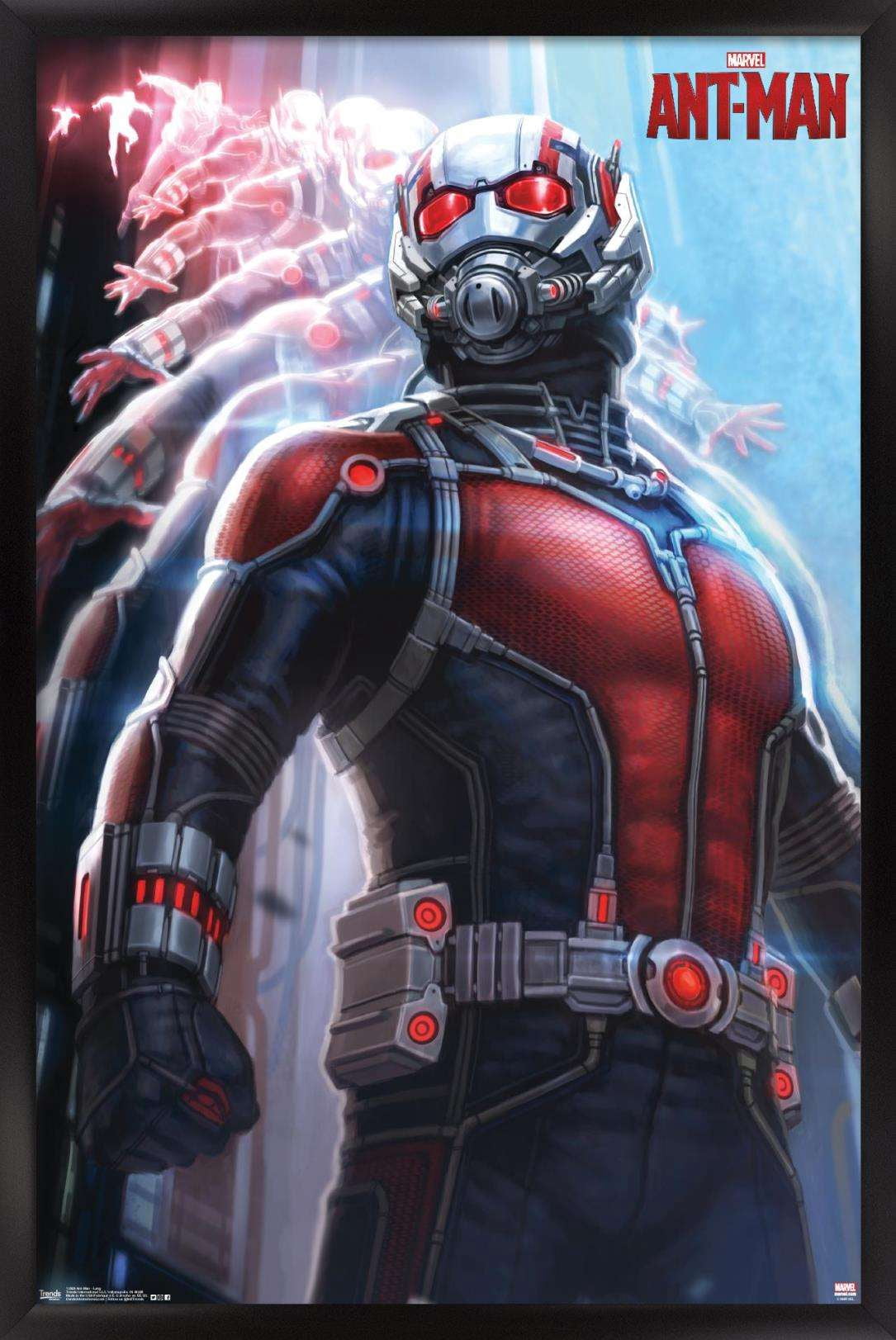 Marvel Cinematic Universe - Ant-Man - Lang Wall Poster, 14.725" x 22.375", Framed