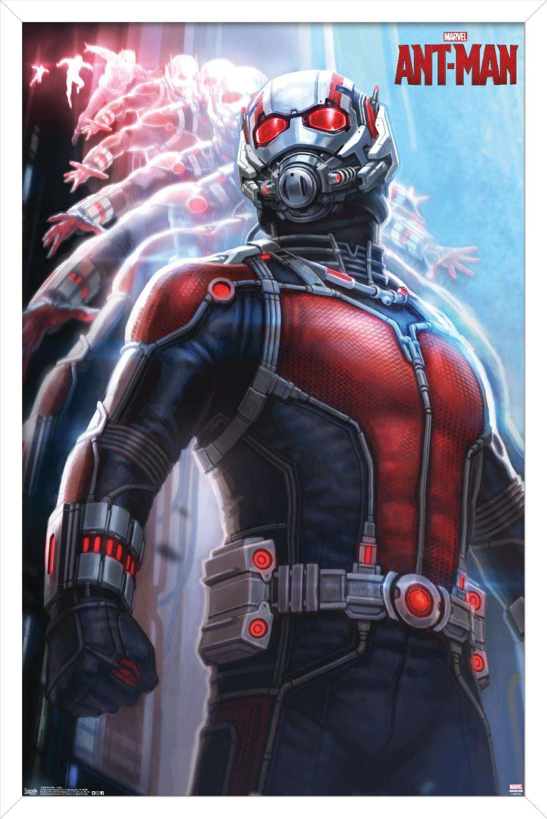 Marvel Cinematic Universe - Ant-Man - Lang Wall Poster, 14.725" x 22.375", Framed